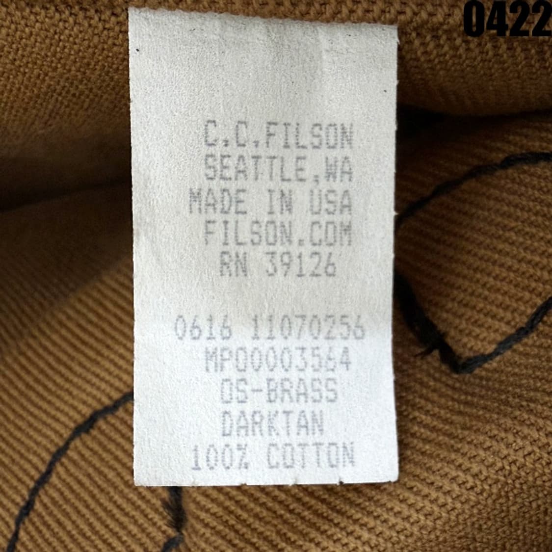 필슨 257 탄 브리프케이스 크로스백 상품이미지6