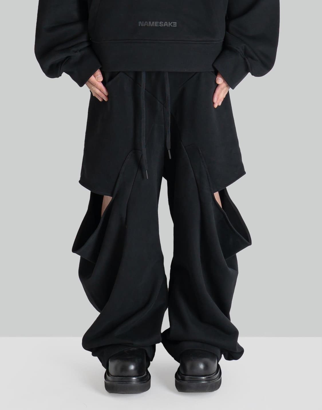 네임세이크 NAMESAKE 잘렌 드레이프 스웻팬츠 XS 상품이미지3