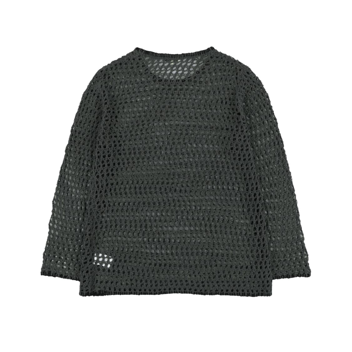 [2] 코이세이오 니트 차콜 HOLE KNIT 상품이미지3