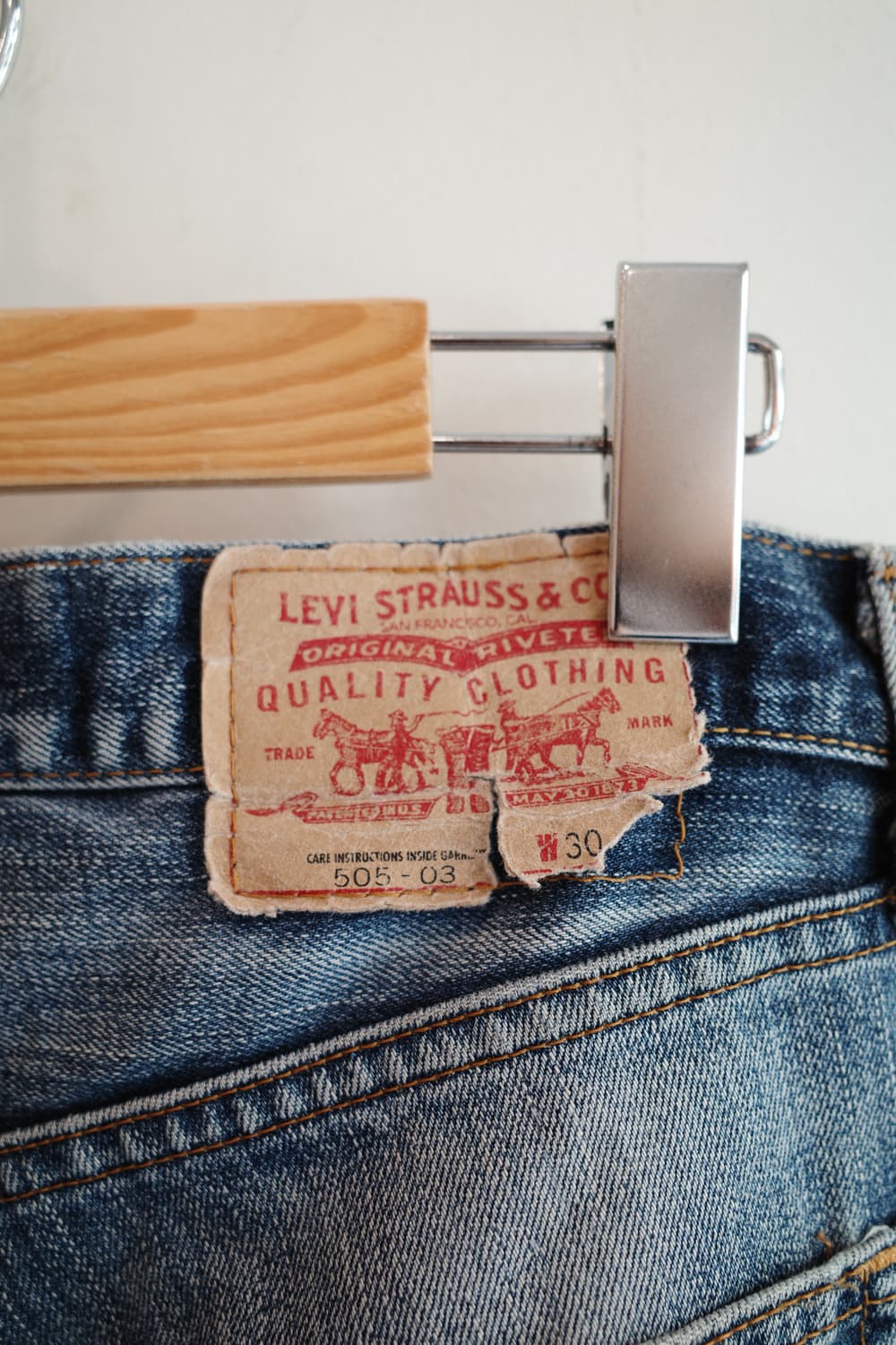 Levis 리바이스 505 빈티지데님 (30~31인치) 상품이미지6
