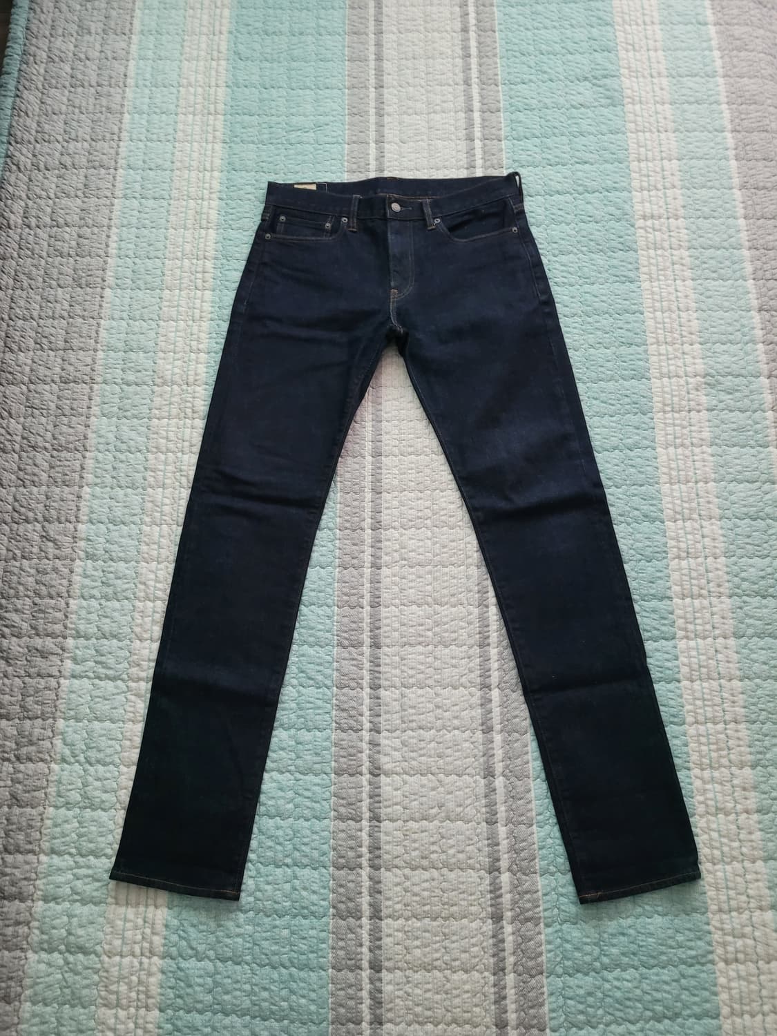 제이크루 J CREW 484 스트래치슬림 쿠라보 인디고진 탭31 실32 상품이미지1