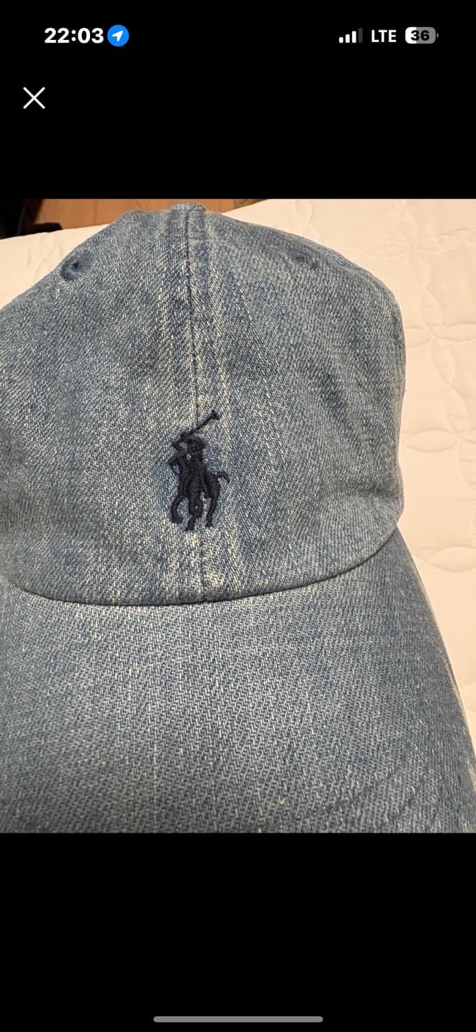 폴로 랄프로렌 데님 볼캡 상품이미지1