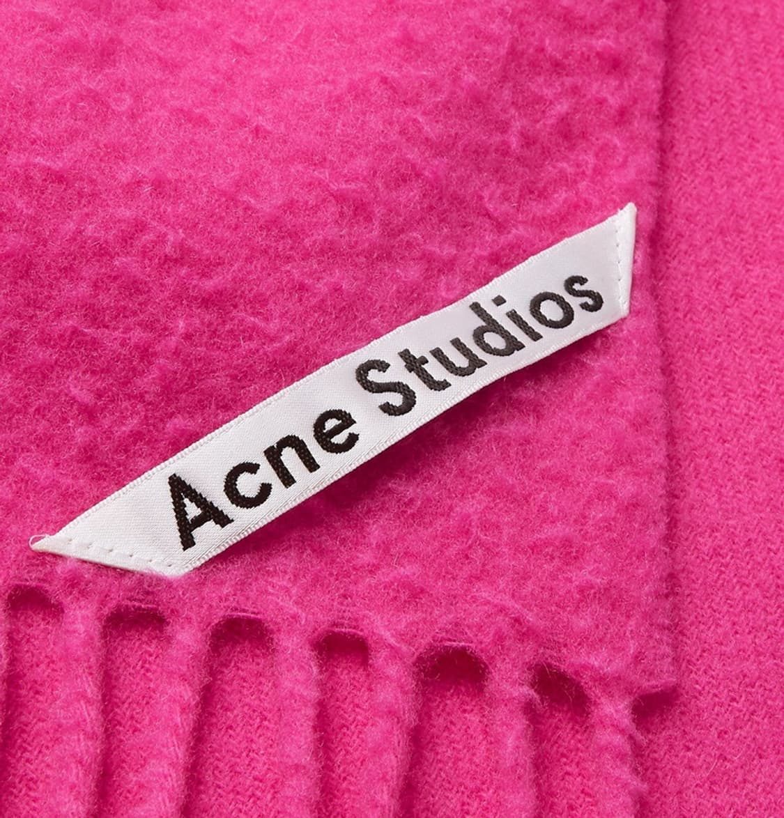 아크네 스튜디오 Acne Studios 프린지 울 머플러 상품이미지4