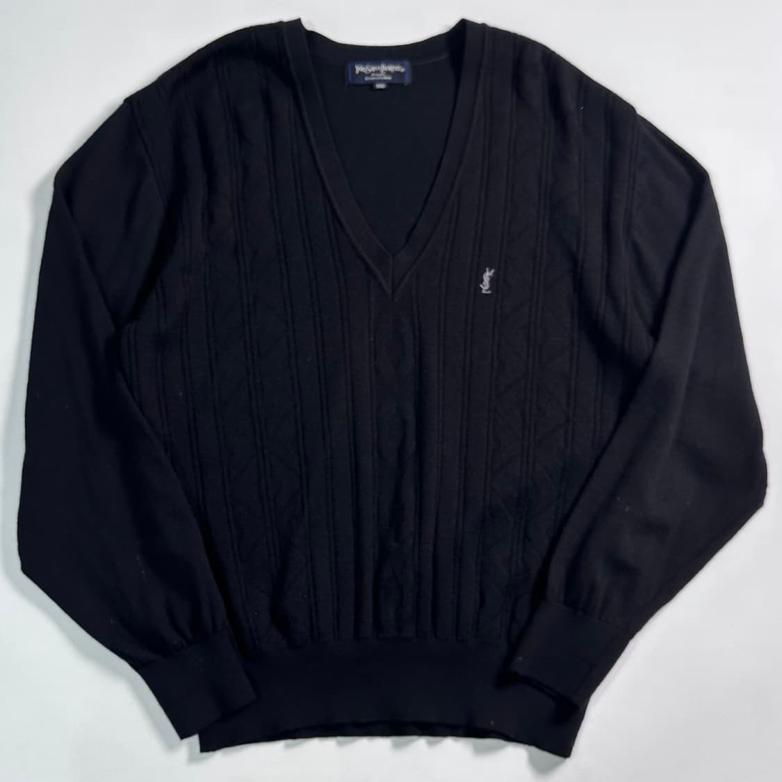 90s 입생로랑 블랙 니트 상품이미지1