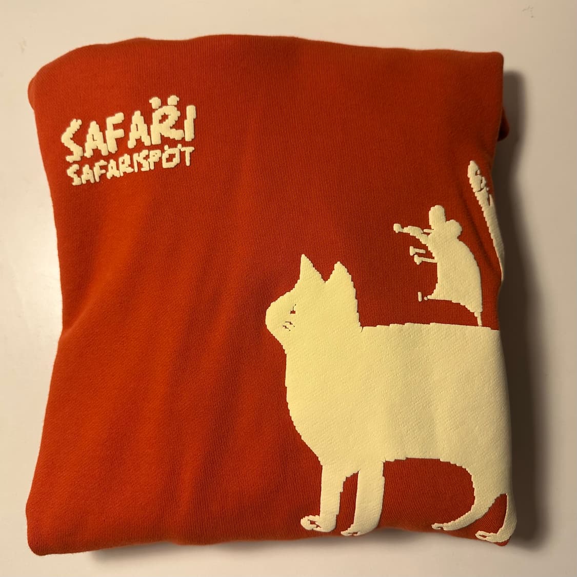 사파리스팟 우먼 1/2 캐시 앤 브룩 스토리 글로브 후디 오렌지 상품이미지2