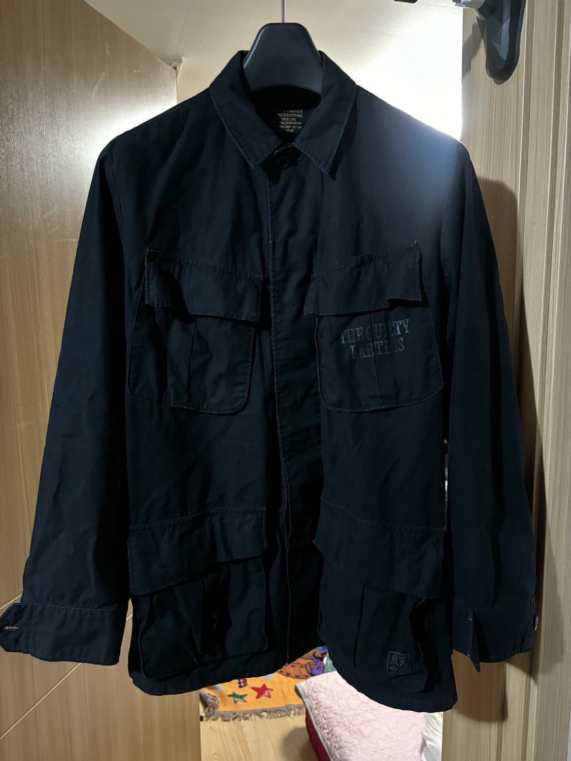 와코마리아 천국동경 정글퍼티그 자켓 블랙 M 사이즈 상품이미지1