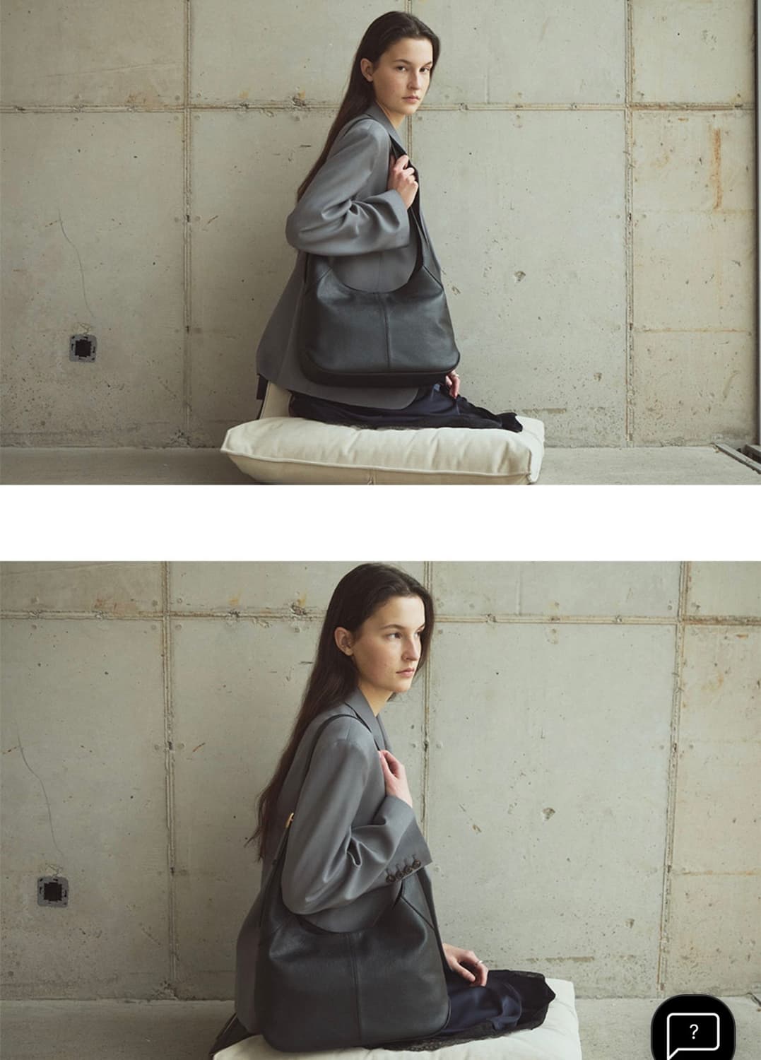 조이그라이슨 아델 호보백 블랙 새상품 상품이미지2