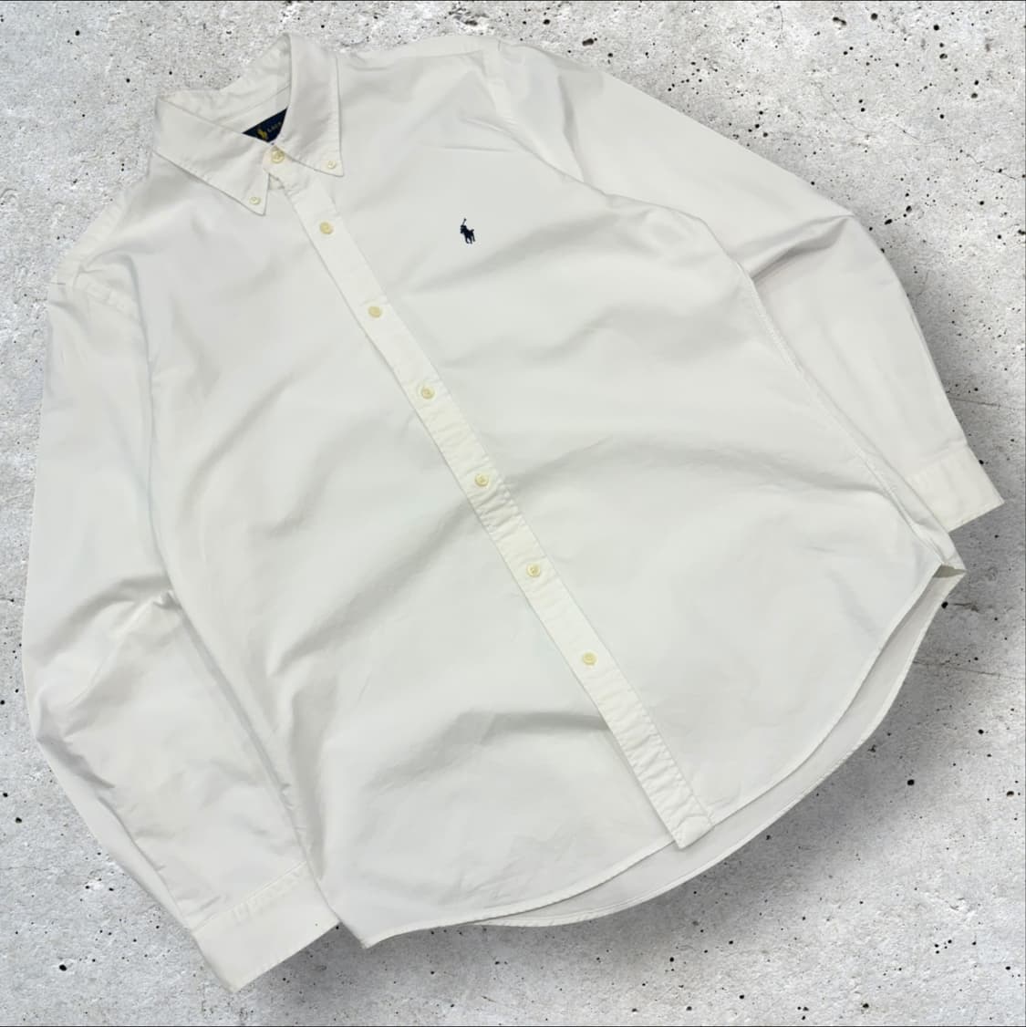 [L] 폴로 랄프로렌 옥스포드 클래식픽 셔츠 화이트 C819 상품이미지1