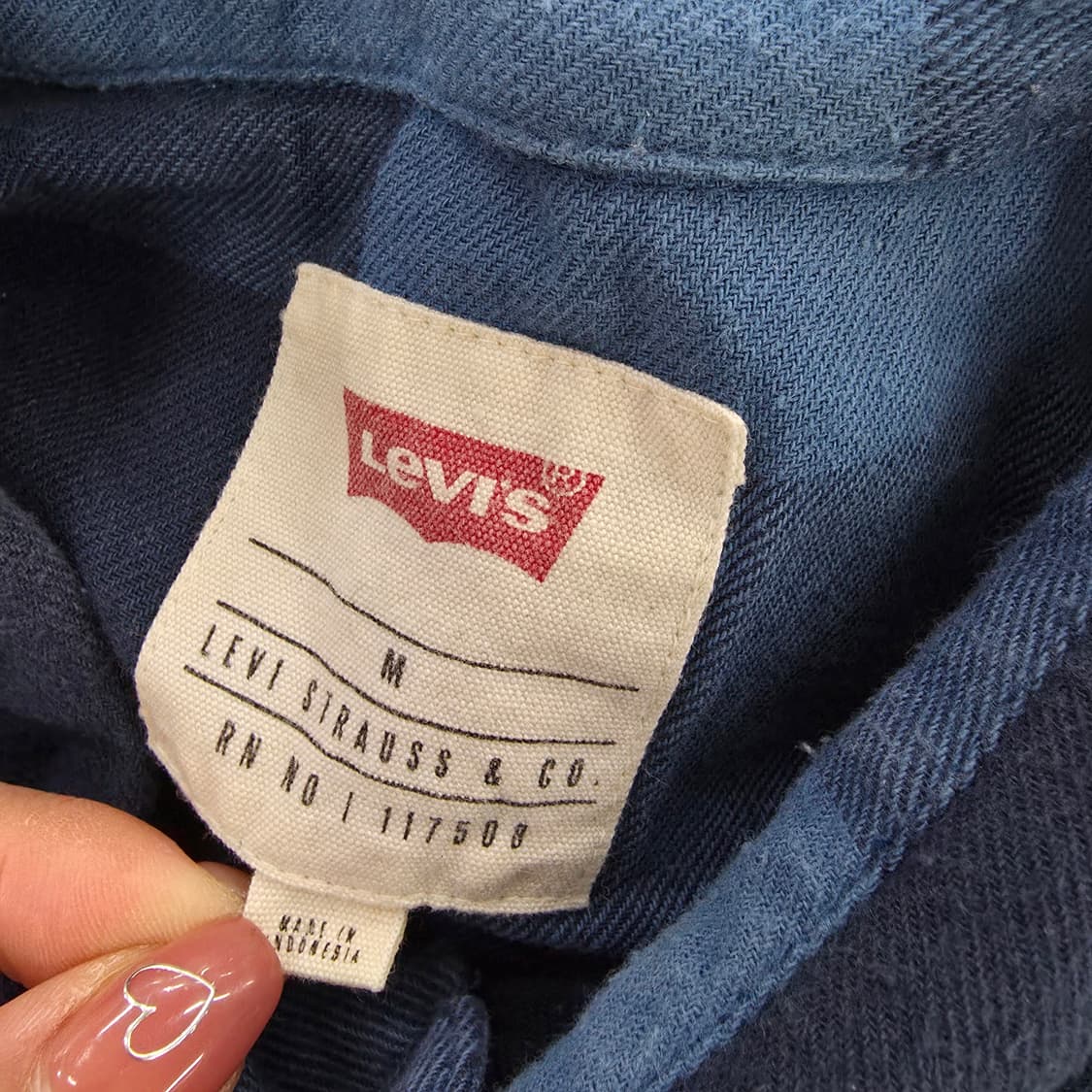 [M] 리바이스 웨스턴 셔츠 남방 1229J 상품이미지2