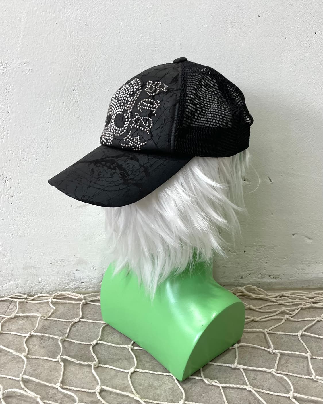 Skeleton Cubic Crinkle Funk Cap 상품이미지3