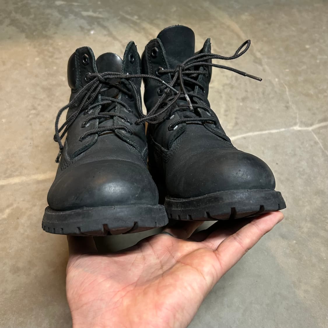 250) 팀버랜드 6인치 워커 부츠 프리마로프트 블랙 상품이미지6