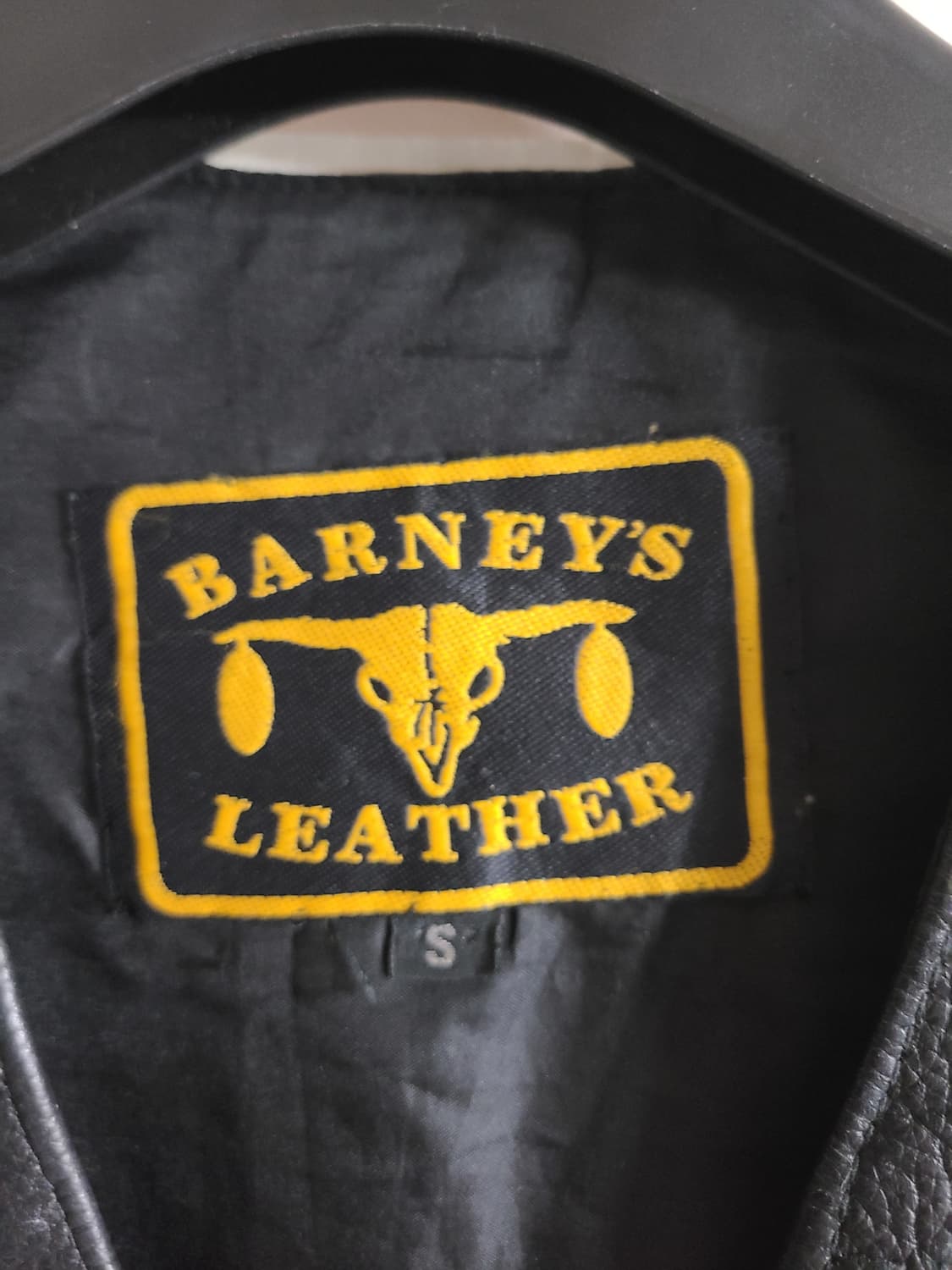 BARNEY'S LEATHER 프린지 가죽 베스트 블랙(55) 상품이미지5