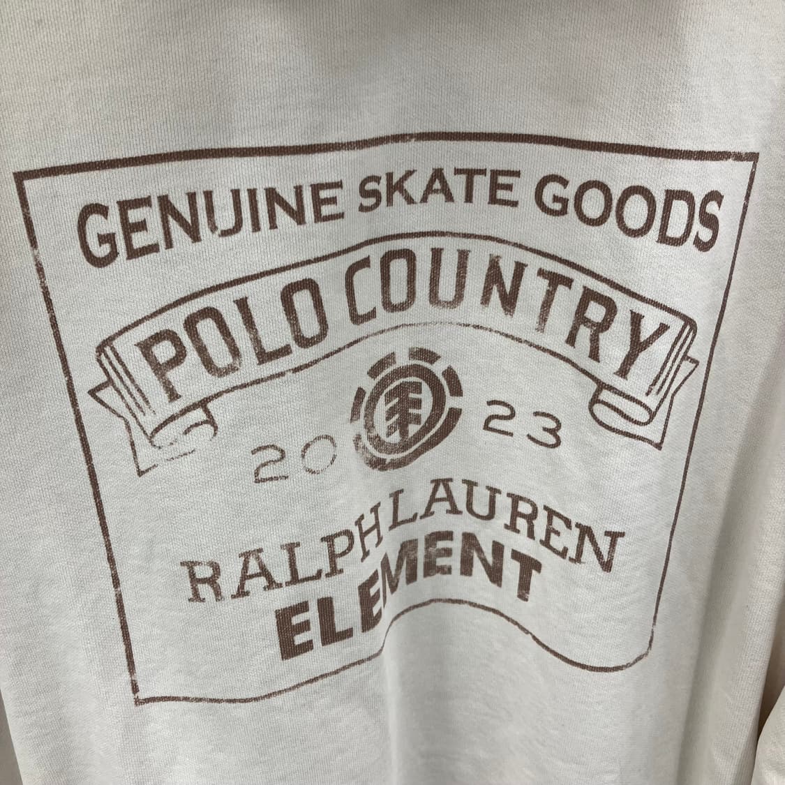 폴로 랄프 로렌 X 엘리먼트 아이보리 후드티 XXL 상품이미지7