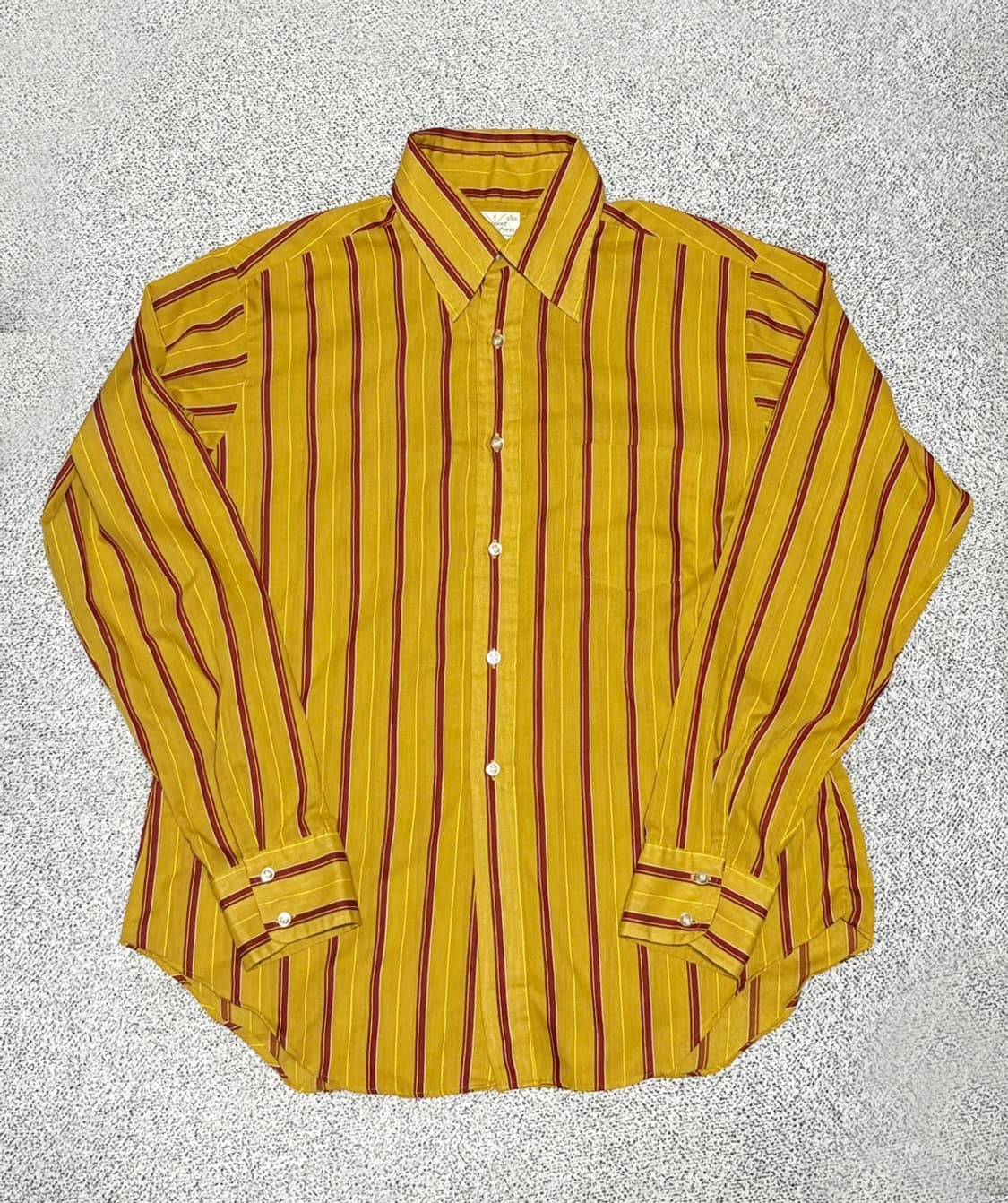 70s 미국 빈티지 빅카라 웨스턴 무드 셔츠 상품이미지1