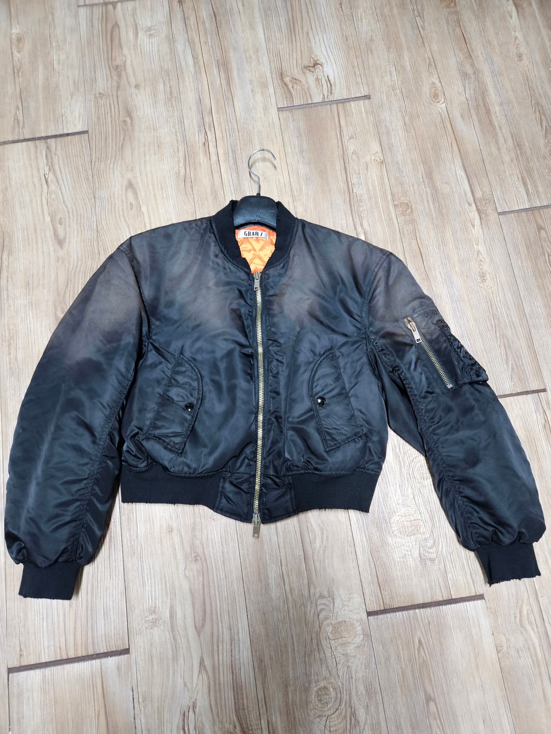 [1size] 그레일즈 DIRTY WASHED BOMBER JACKET 상품이미지1