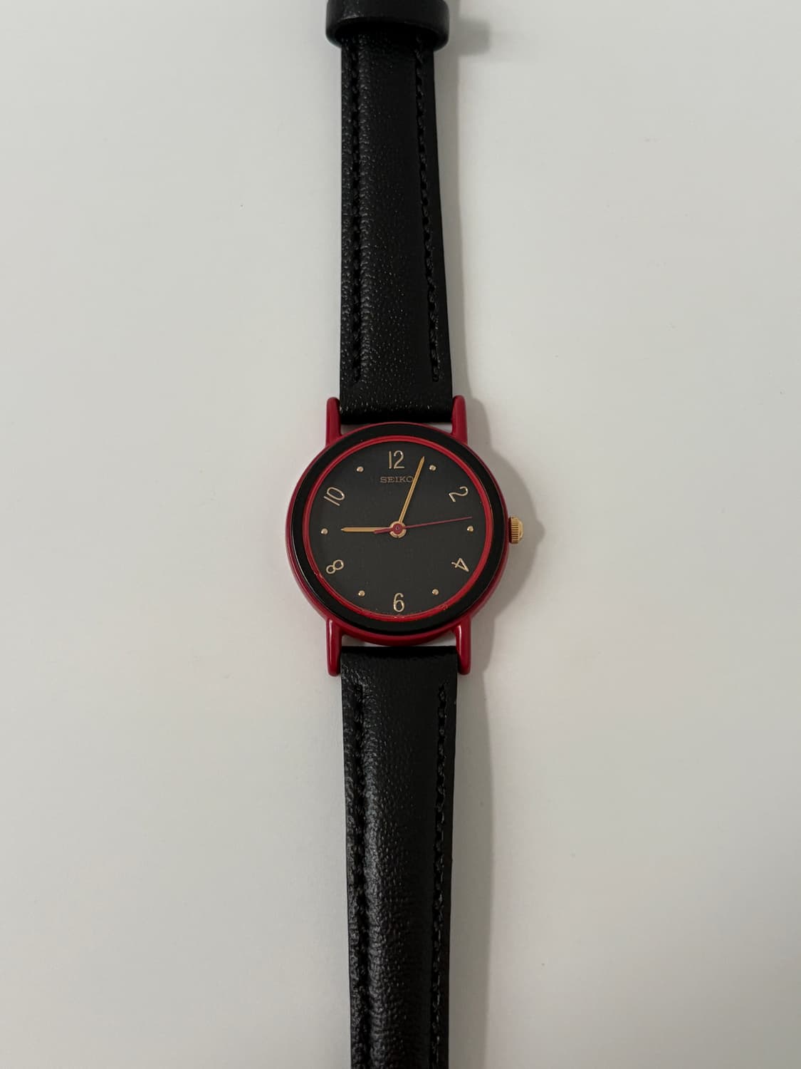 80s black dial ladies quartz (deadstock) 상품이미지3
