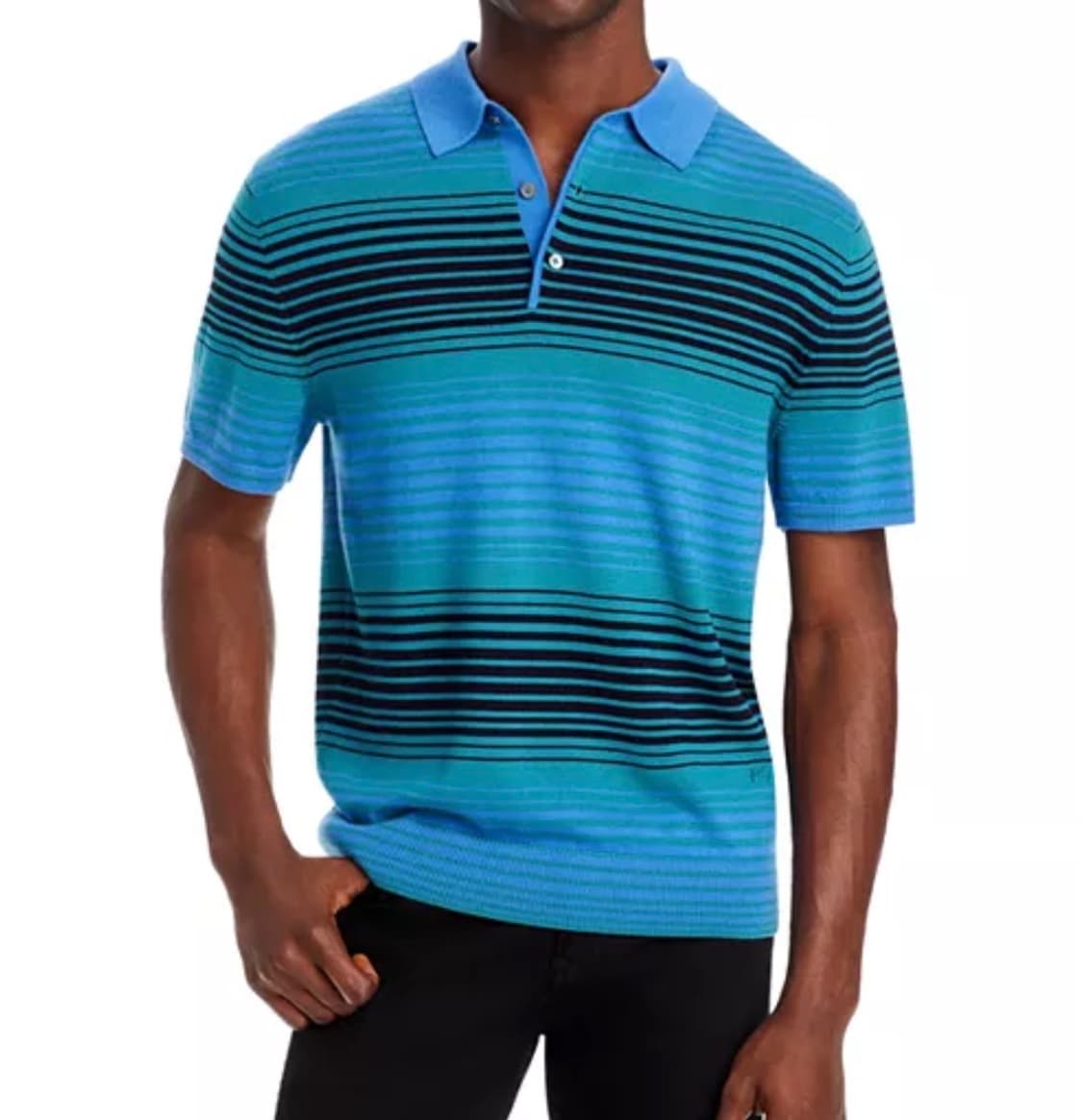(Xs) 폴스미스 블루 스트라이프 폴로 상품이미지1