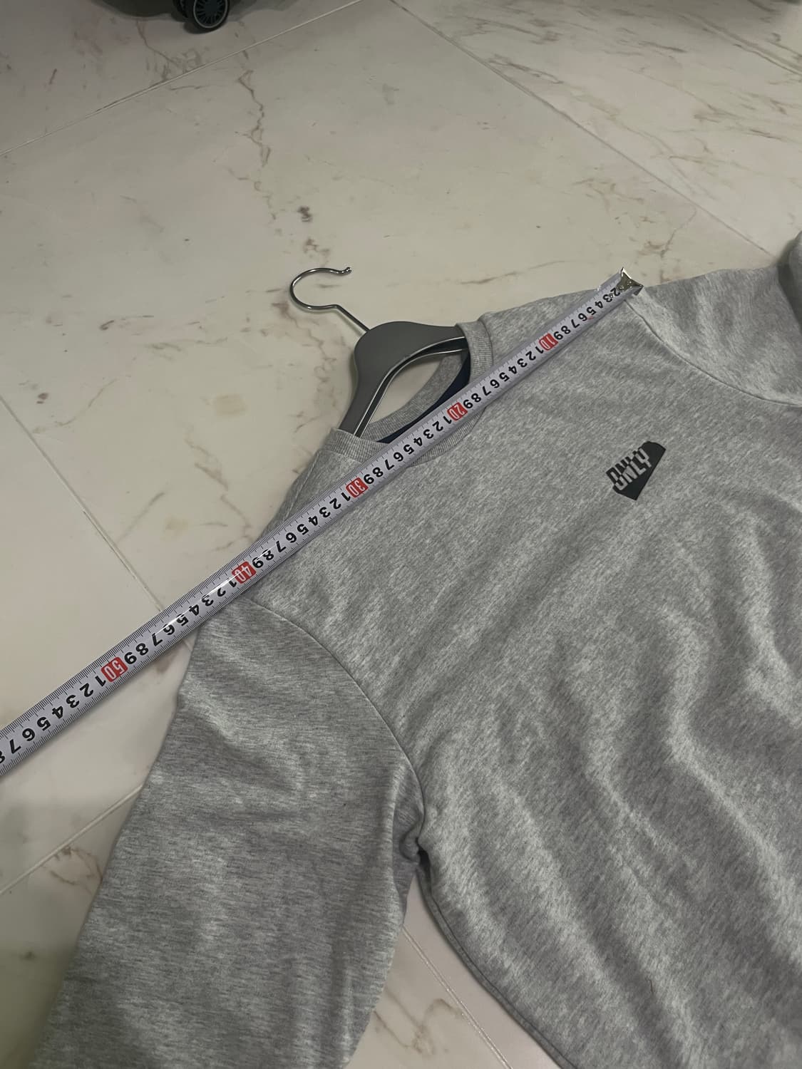 ASK 그레이 회색 맨투맨 상품이미지3