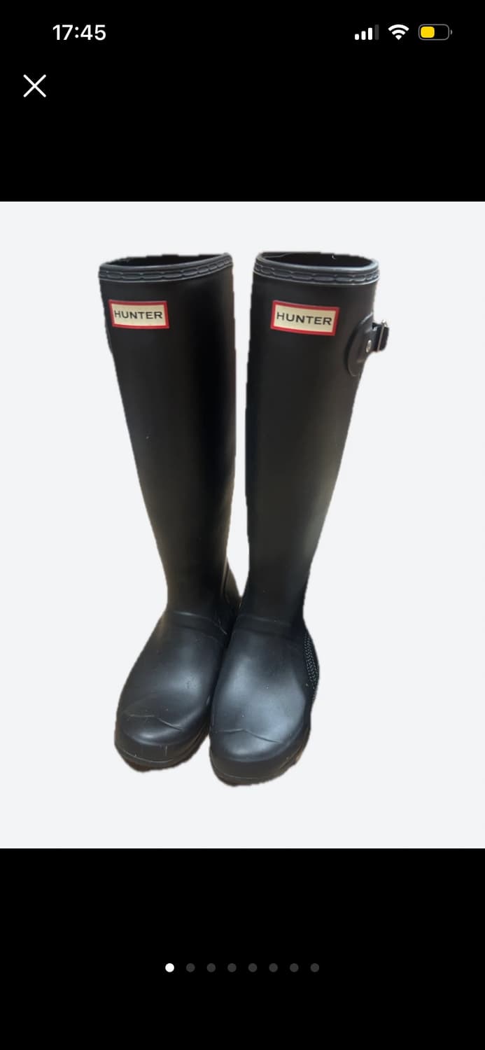 hunter 톨 레인부츠  상품이미지1