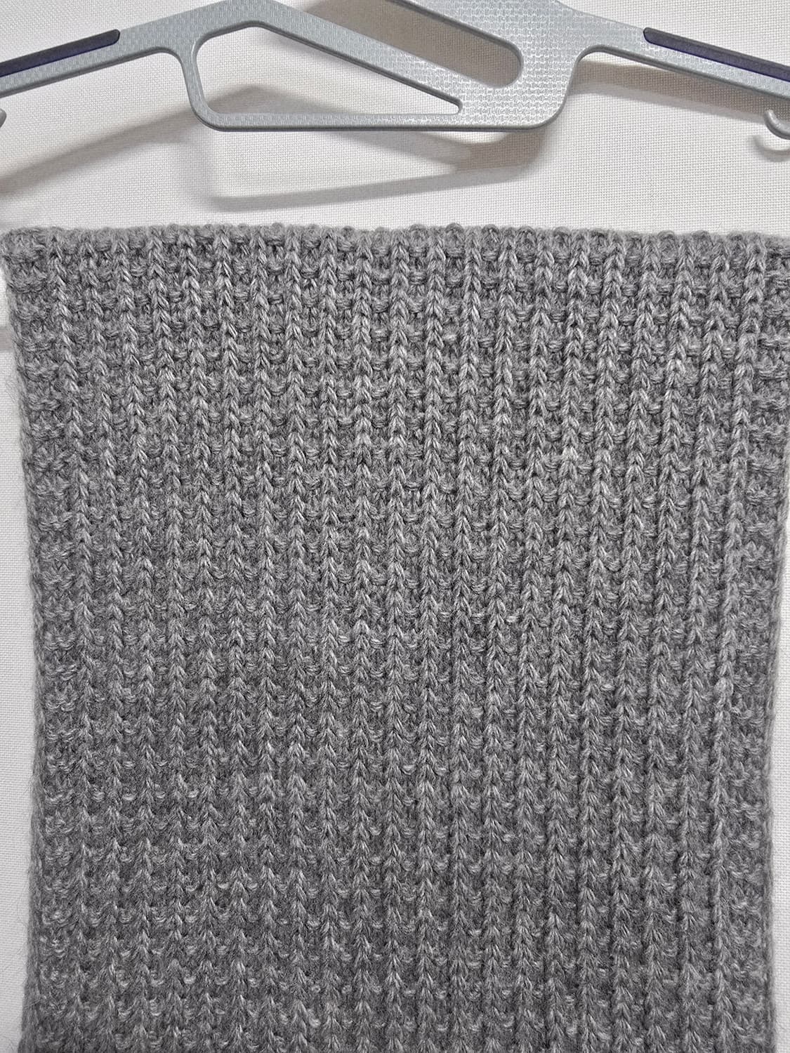 닥스 모알파카혼방니트 머플러 그레이 이태리 상품이미지3