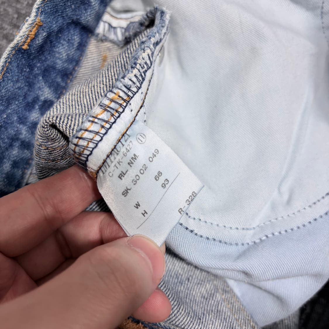 폴로 컨트리 랄프로렌 데님 스커트 상품이미지5