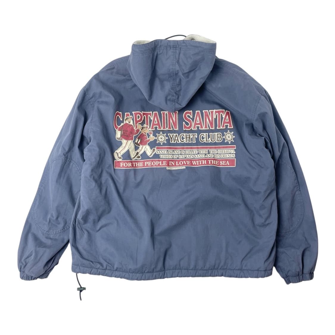 [중고] 캡틴산타 빈티지 플리스 후드 아노락 자켓 L 상품이미지2