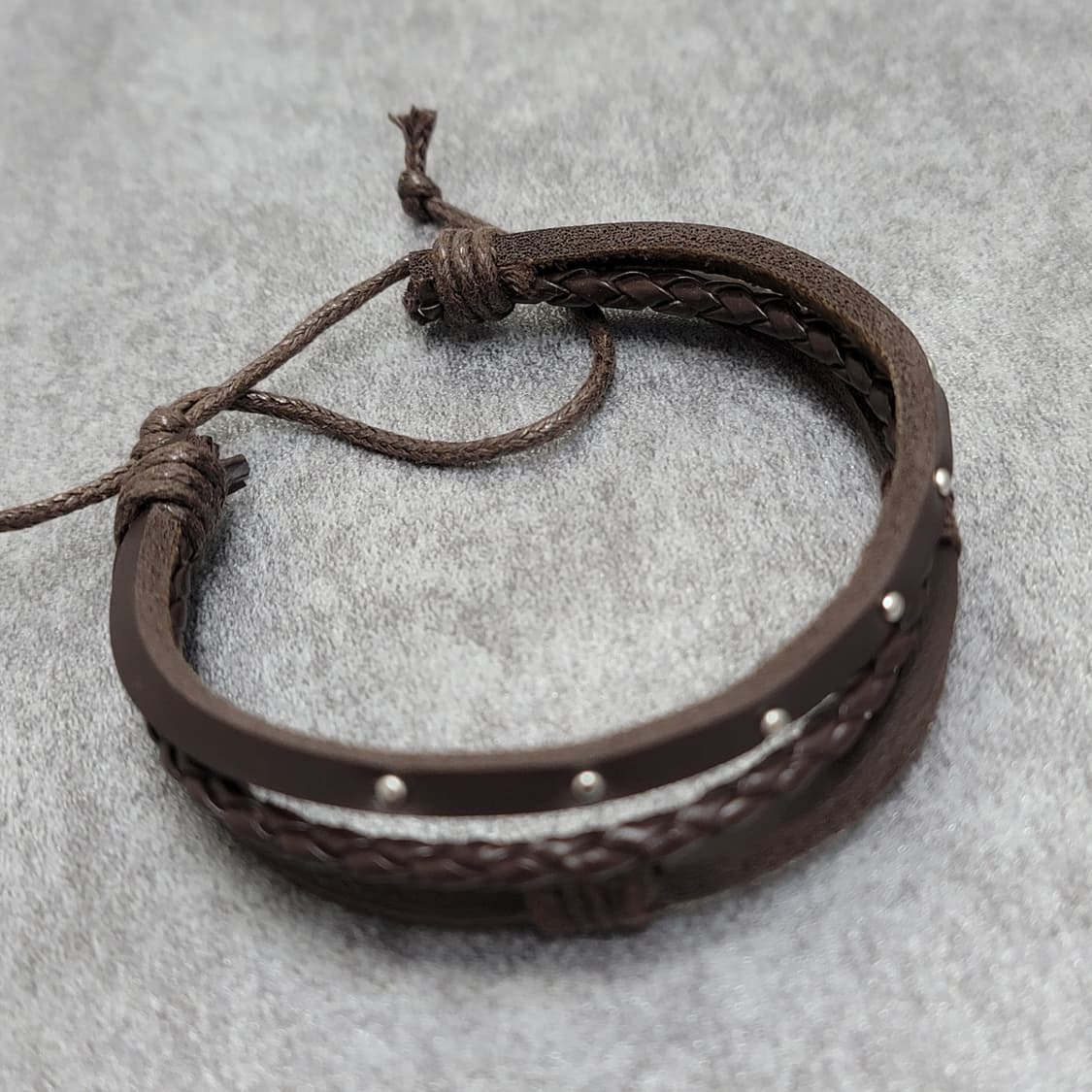 빈티지 가죽팔찌 세트 상품이미지3