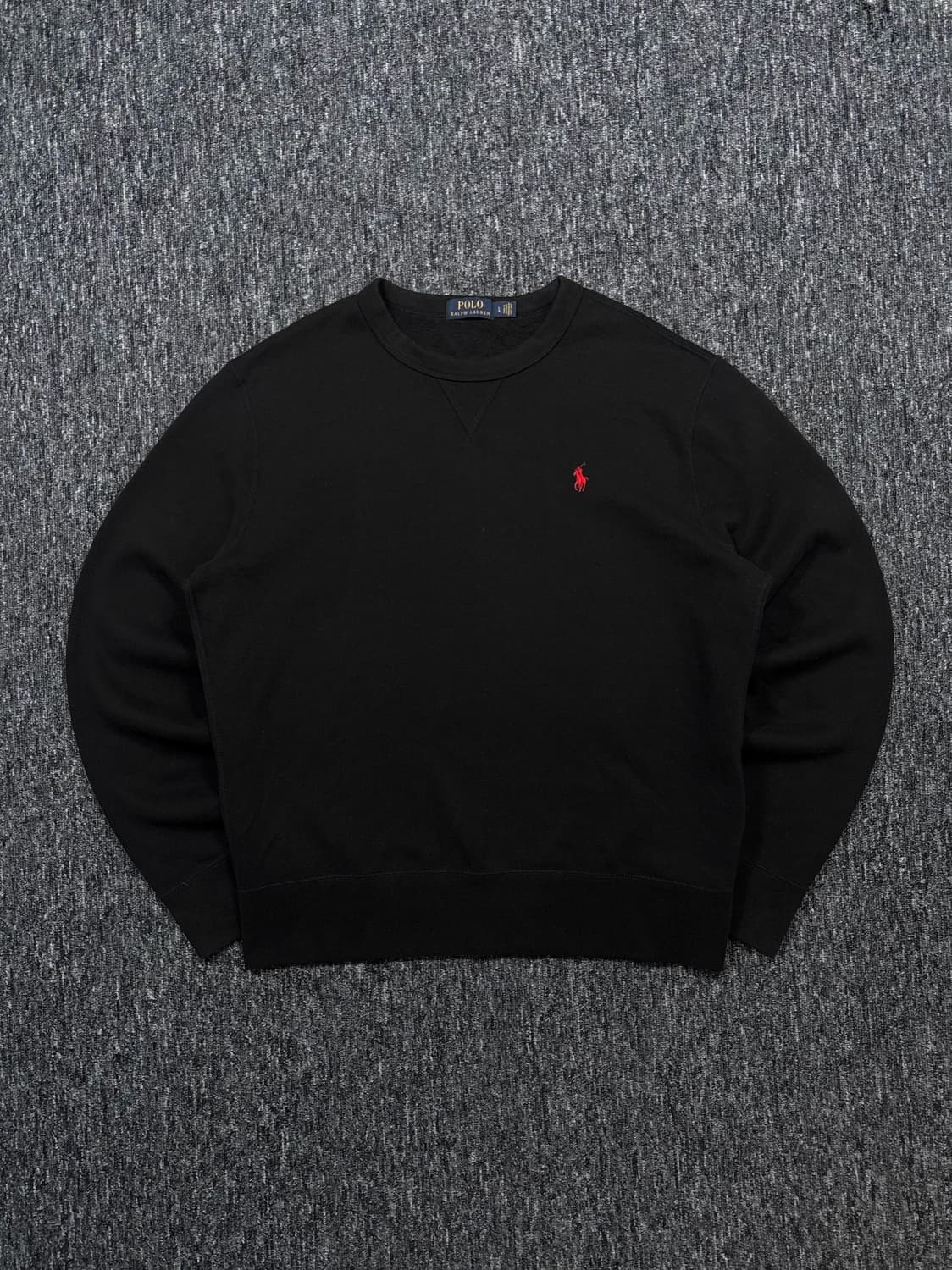 폴로 레드 포니 블랙 맨투맨 상품이미지3