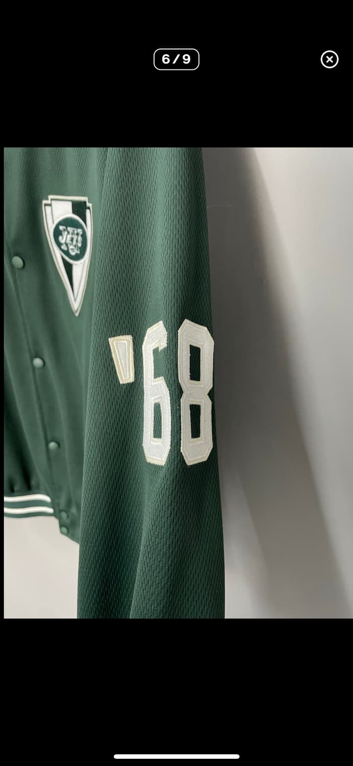 NFL 제츠 그린 바시티 재킷 A2310 상품이미지5
