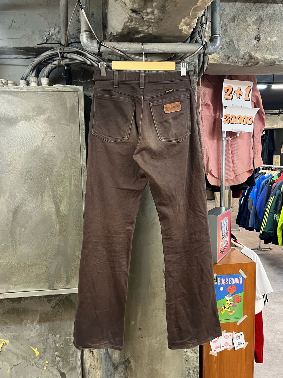 랭글러 코튼 팬츠 브라운 29 #csz3009 상품이미지1