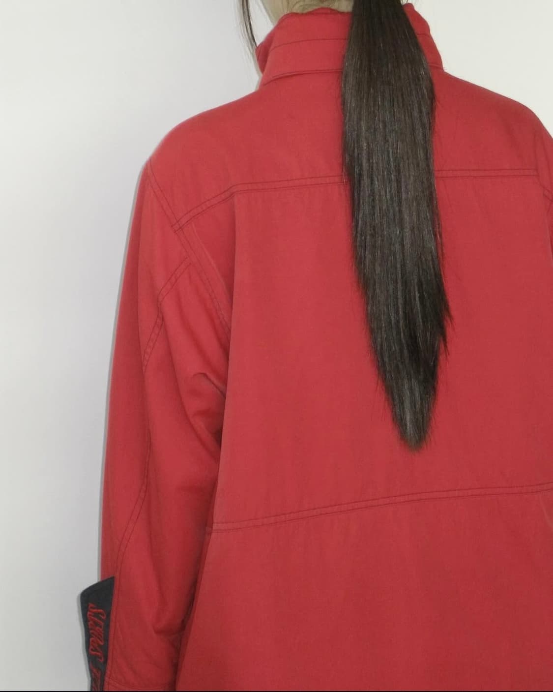 엘르 레드 패딩 상품이미지10