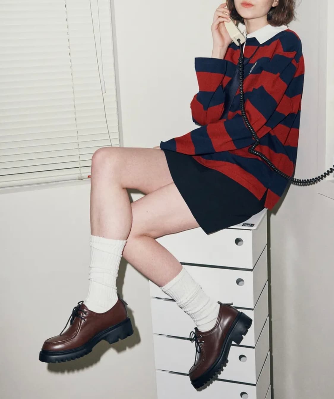 마크모크 Anders 브라운 더비 로퍼 250 상품이미지1