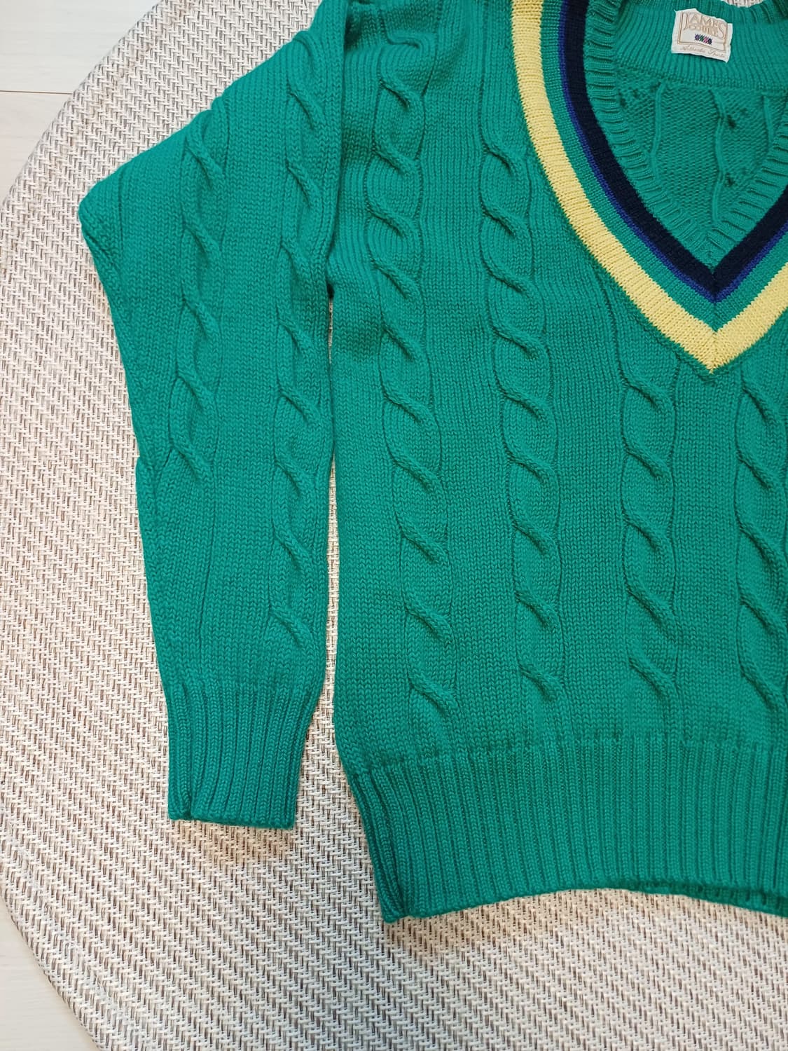 [Japan Vintage] 90's JAMES COURT 틸든 케이블 상품이미지5