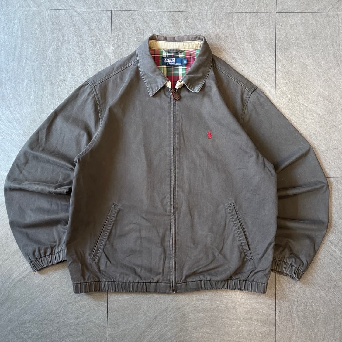 폴로 정품 그레이 스윙톱 자켓 상품이미지1
