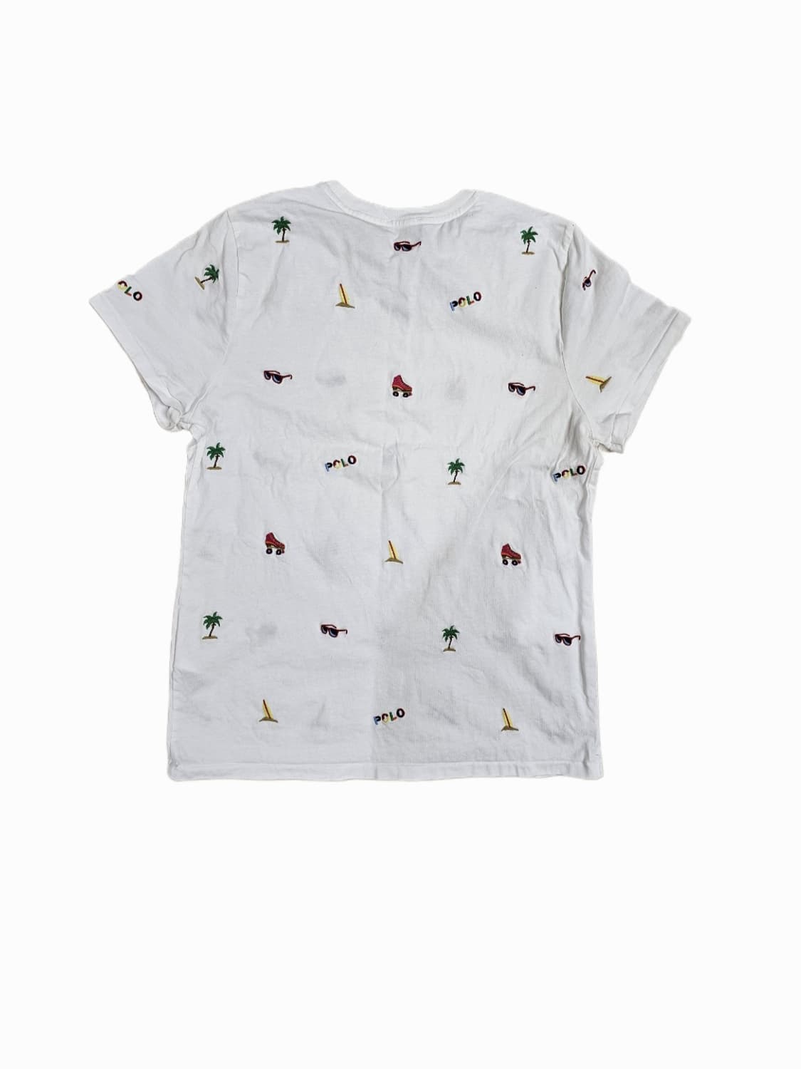 [보이즈LG] 폴로 랄프로렌 올-오버 포니 패턴 자수 반팔 티셔츠 상품이미지2
