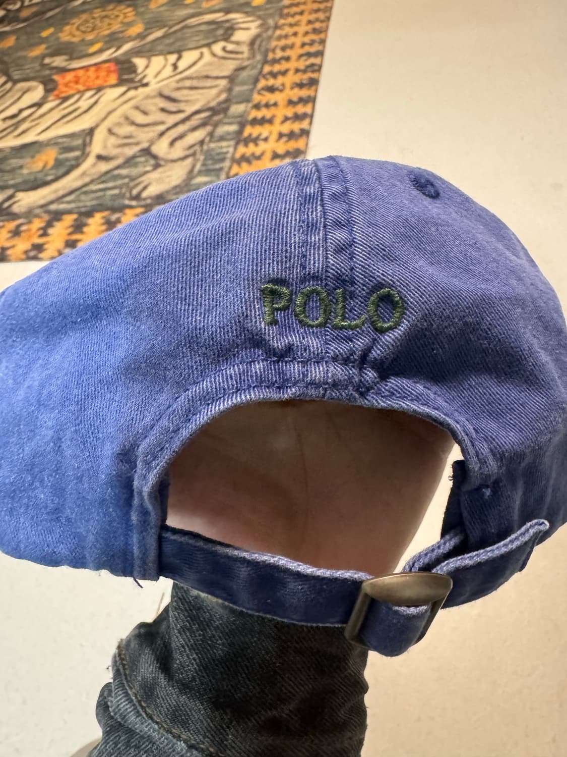 폴로 랄프로렌 빅포니 자수로고 페이딩 빈티지 볼캡 모자 스냅백 상품이미지3