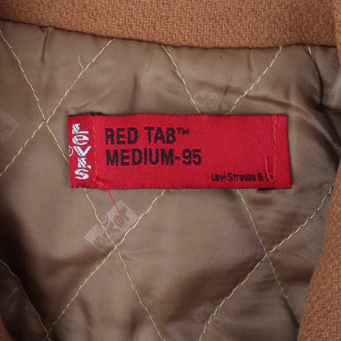 리바이스 레드탭 브라운 울 더플코트 상품이미지8