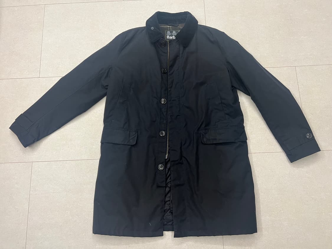 바버 클래식 타탄 코트 L사이즈 (한국 110) 상품이미지1