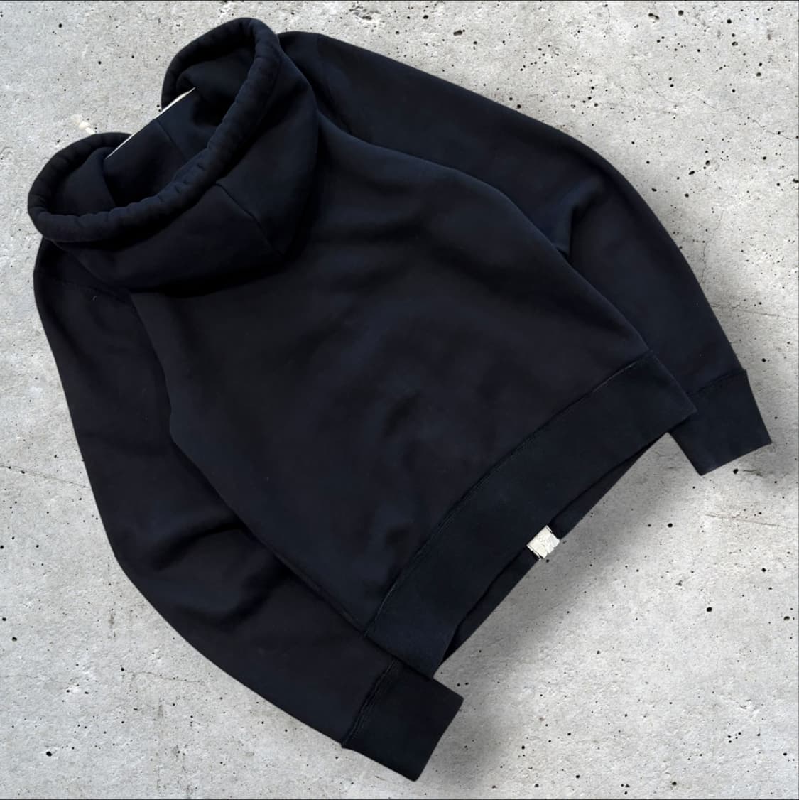 [S] 홀리스터 빅로고 스웻 후드집업 블랙 D838 상품이미지2