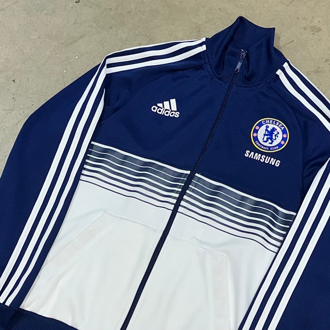 100 아디다스 첼시 FC 배색 트랙탑 상품이미지1