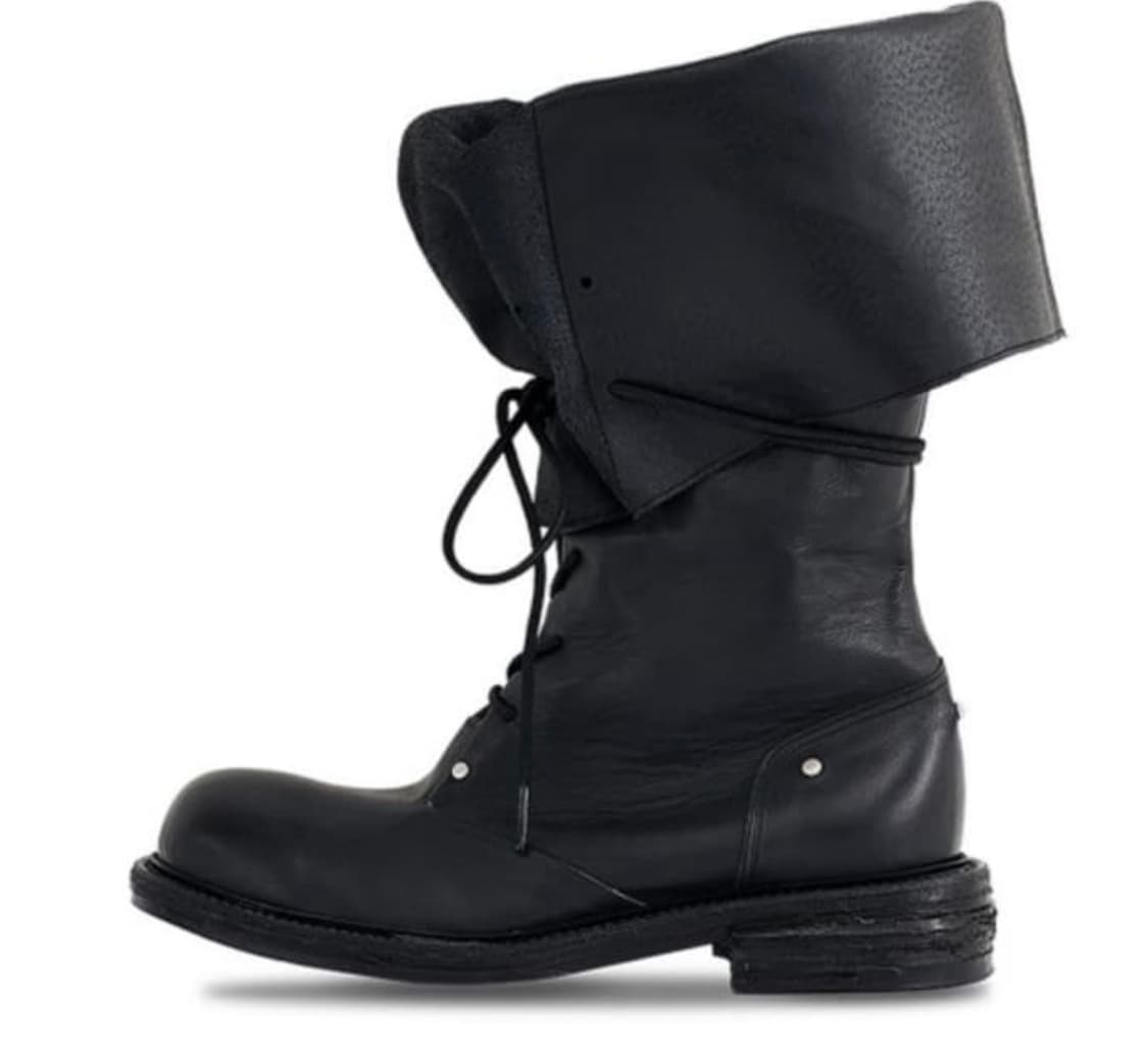 네거티브쓰리 Folded lace-up long boots 240size 상품이미지1