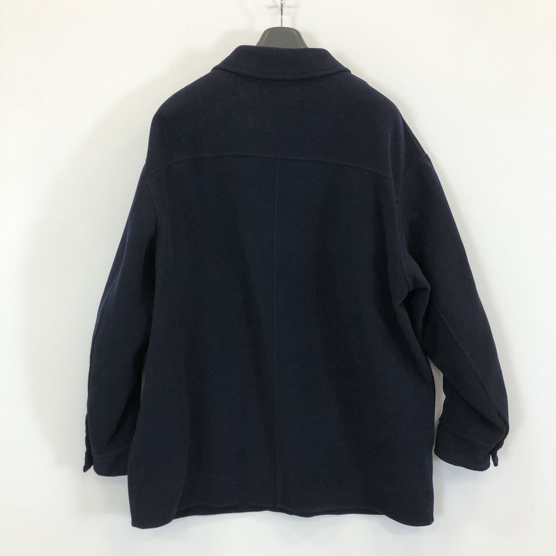 유니클로 질샌더 울 오버셔츠자켓 XL  상품이미지4