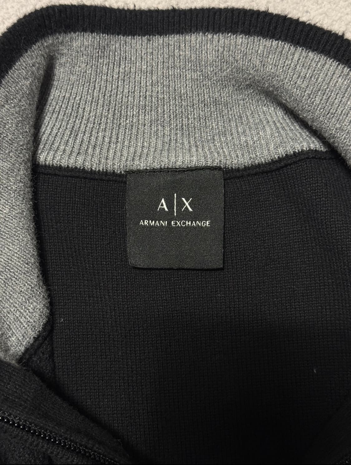 Armani Exchange 니트 집업 상품이미지4