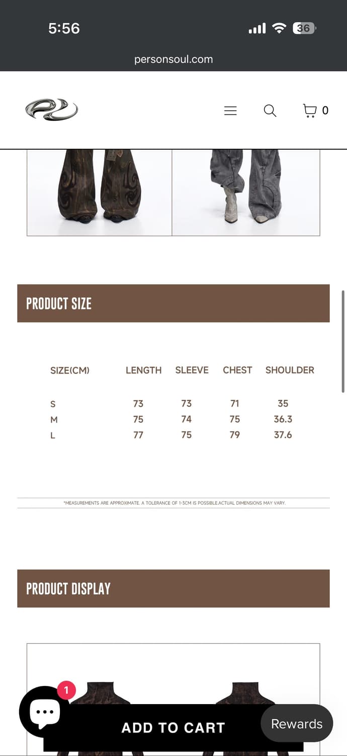 퍼슨소울 메탈릭 크리스탈 라이트닝 롱슬리브 상품이미지6