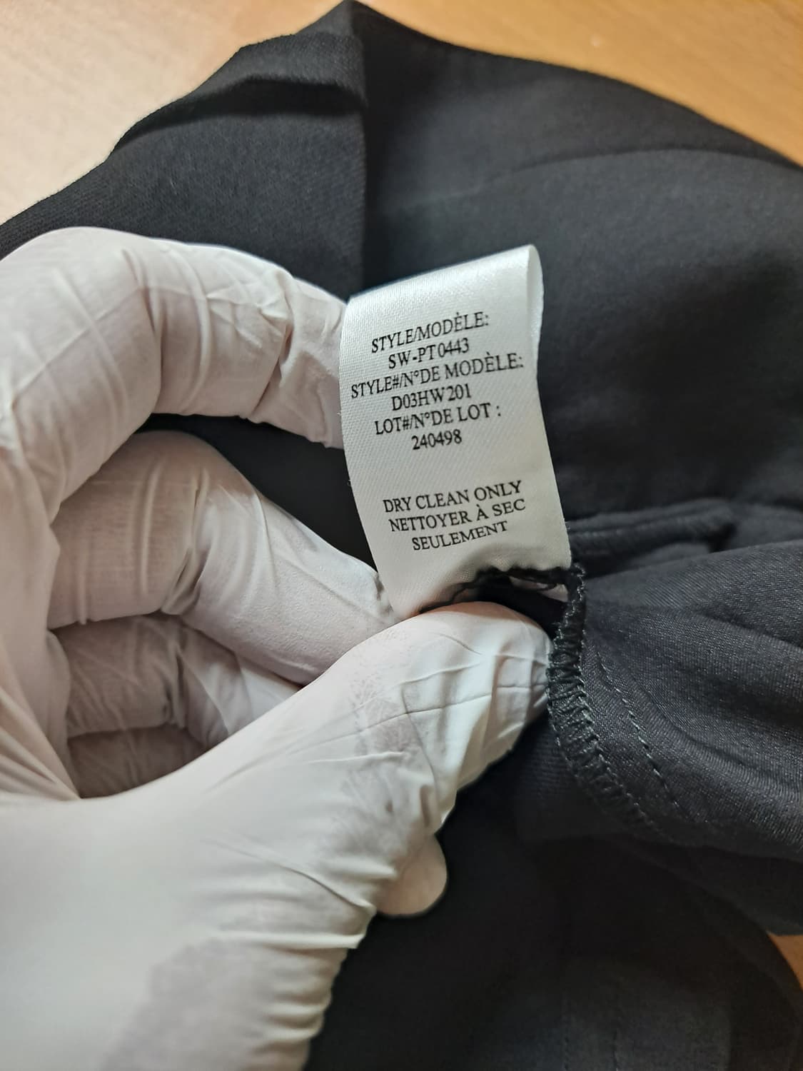 헬무트랭 HELMUT LANG - 세미 핀턱 베기핏 슬렉스 32 상품이미지9