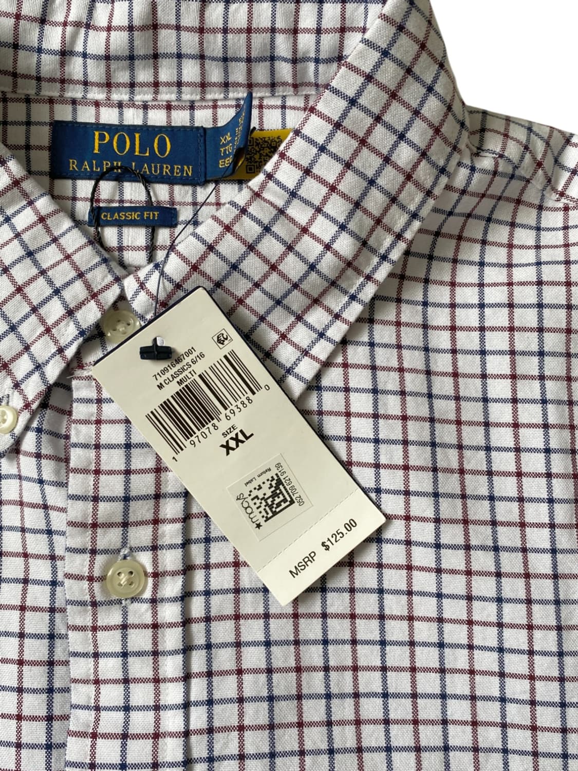폴로 랄프로렌 체크 셔츠 (Man 2XL) 상품이미지8