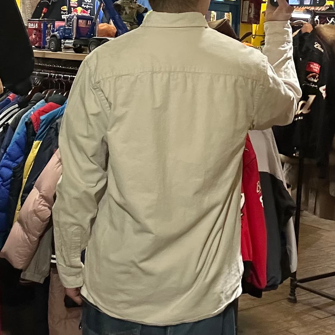 [HI] 칼하트 코듀로이 긴팔셔츠 화이트 상품이미지5