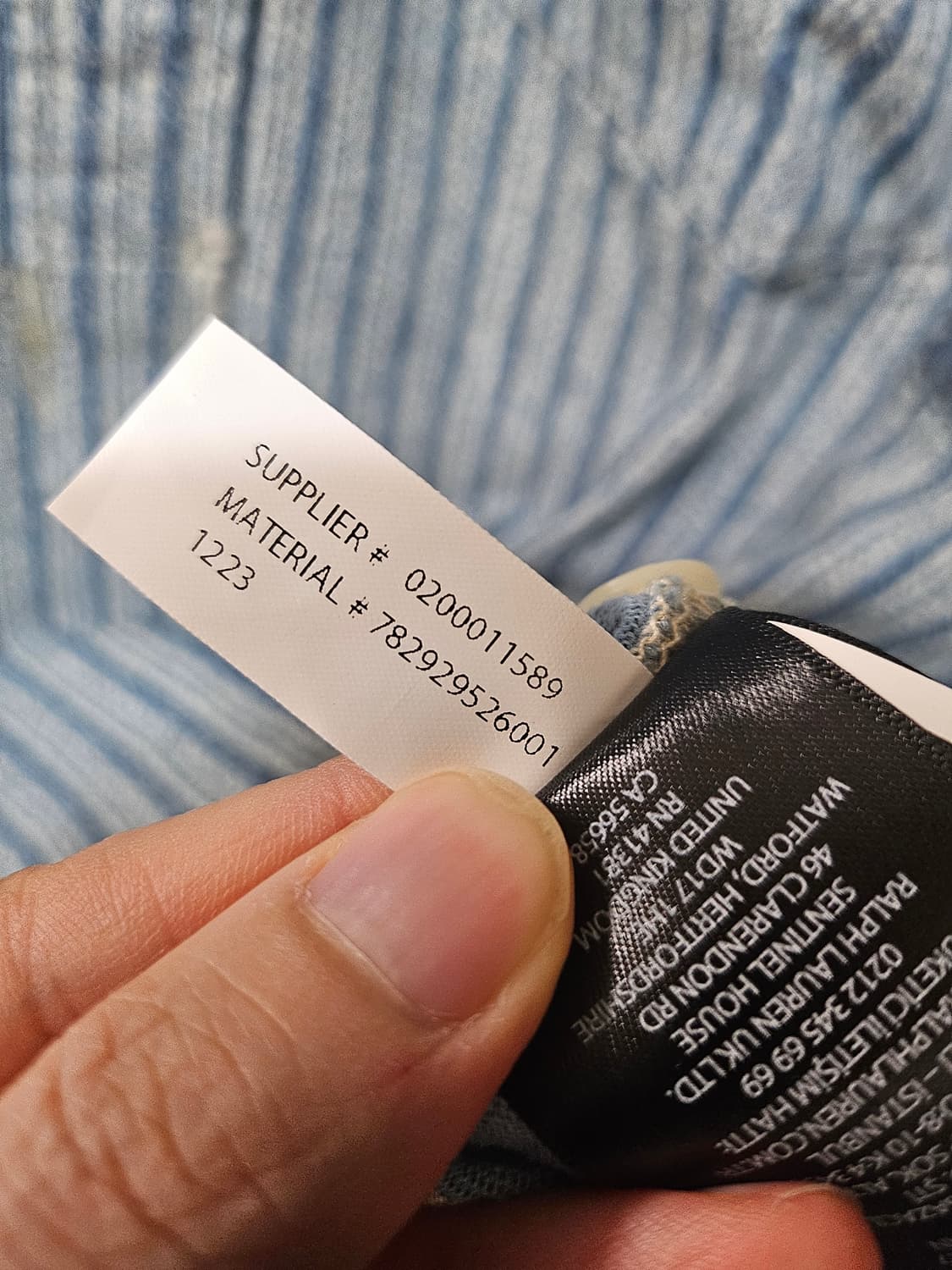 RRL 리페어 리넨 코튼 팝오버 셔츠 XL 상품이미지7