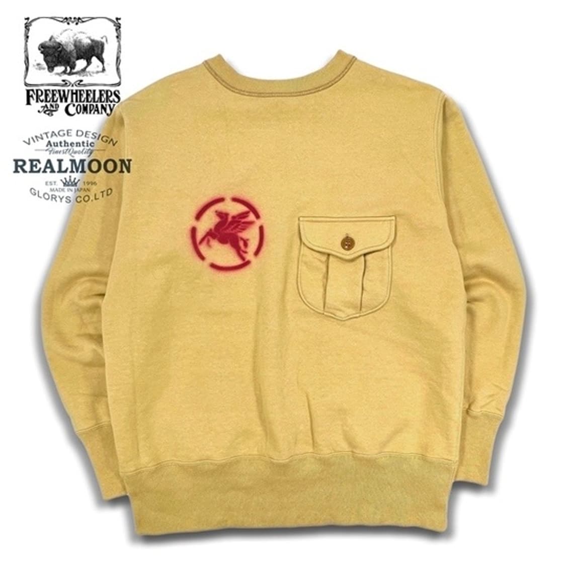 [40]프리휠러스 "PUMP JOCKEY" 포켓 스웻 셔츠 상품이미지2