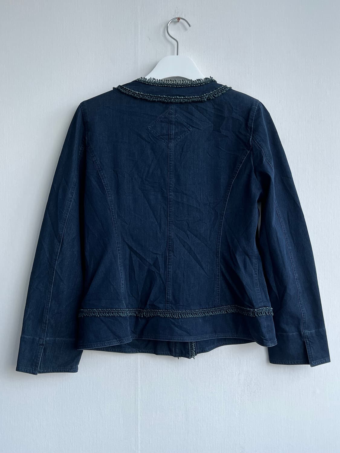 KAORYINU 데님 패치 자켓 상품이미지6